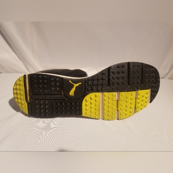 MEN PUMA TURF SOCCER SHOES SIZE 12 Black White - Picture 7 of 8